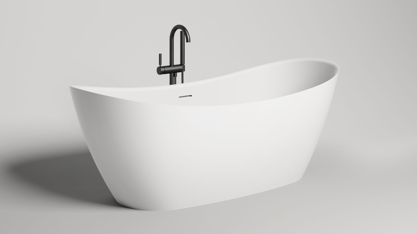 Ванна NOEMI 185 премиум-класса с плавными линиями